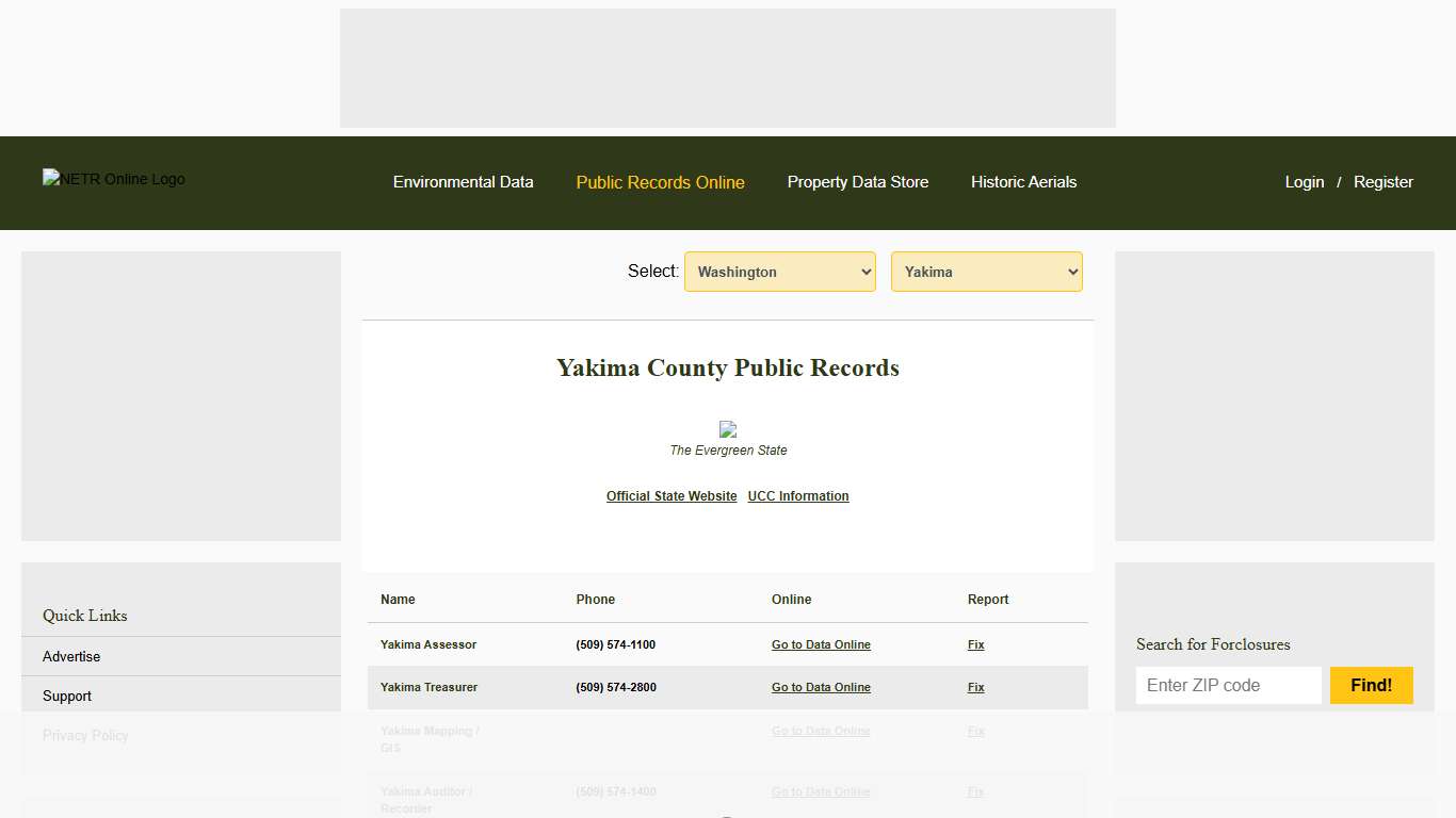 NETR Online • Yakima • Yakima Public Records, Search Yakima Records, Yakima Property Tax, Washington Property Search, Washington Assessor
