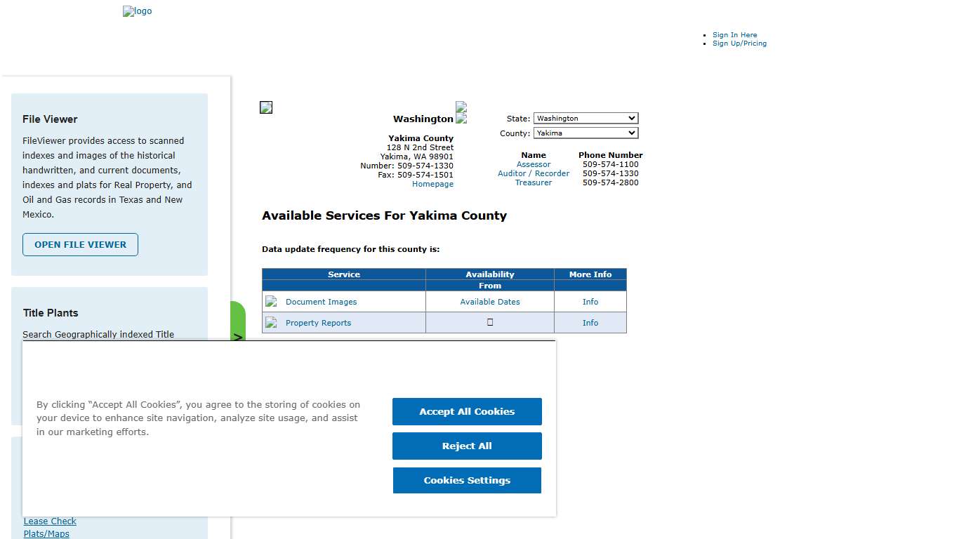 Search Yakima County Public Property Records Online CourthouseDirect.com